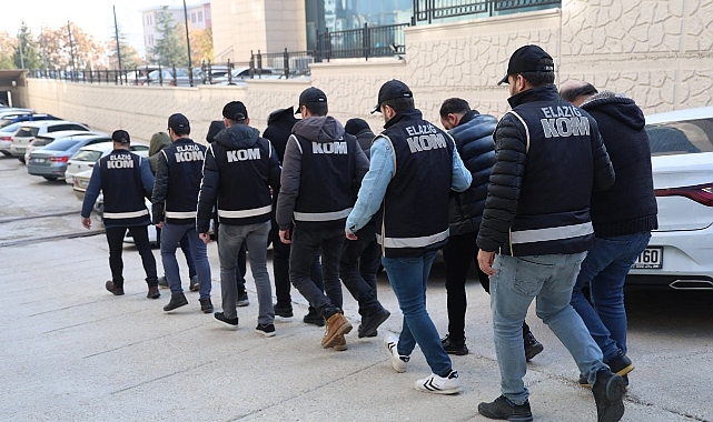 ‘Cımbız’ operasyonu: 16 şüpheli gözaltına alındı