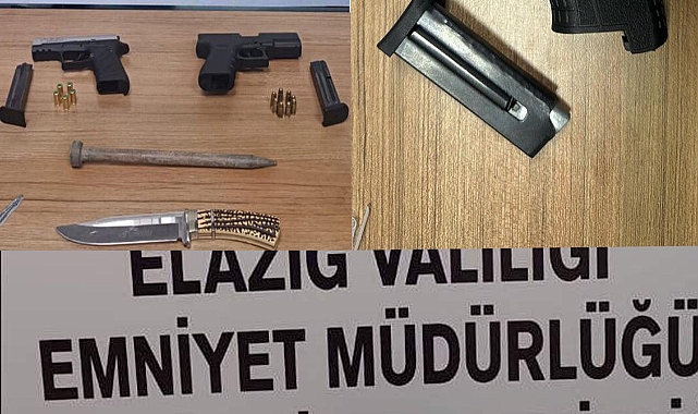 Elazığ’da aranan 9 şüpheli yakalandı