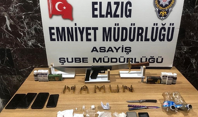 Elazığ’da ‘mamun’ operasyonu: 8 gözaltı