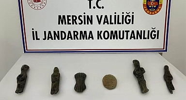 Evinde tarihi eser bulunan şüpheli gözaltına alındı