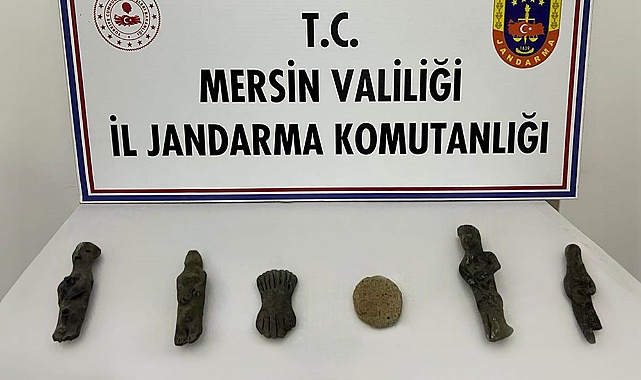 Evinde tarihi eser bulunan şüpheli gözaltına alındı
