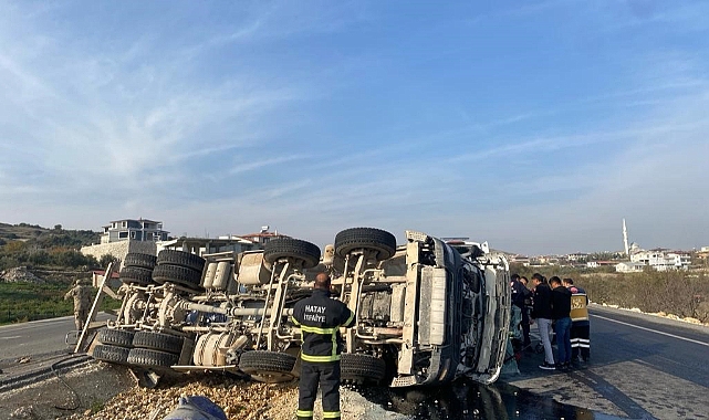Feci trafik kazası: 1 yaralı
