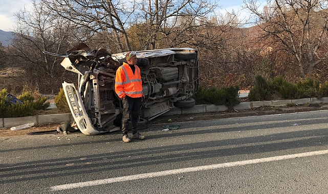Feci trafik kazası: 4 yaralı