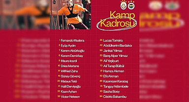 Galatasaray’ın Süper Kupa maçı kamp kadrosu belli oldu