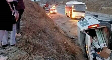 Gizli buzlanma kazalara neden oldu: 3 yaralı