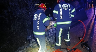 İki otomobil kafa kafaya çarpıştı: 1 ölü, 3 yaralı