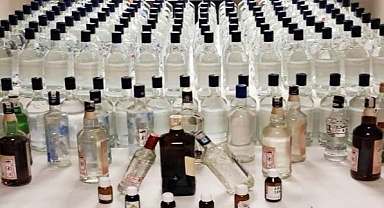 Jandarma'dan sahte içki operasyonu: 3.5 ton sahte alkol ele geçirildi