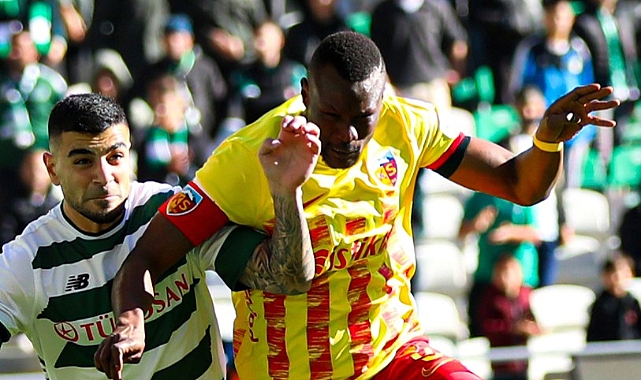 Kayserispor ilk kez üst üste kaybetti