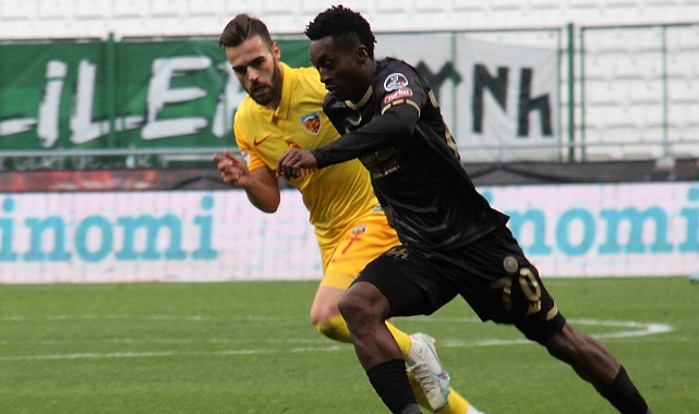 Konyaspor ile Kayserispor 31. randevuda