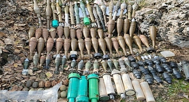 Pençe Yıldırım Operasyonu bölgesinde çok sayıda mühimmat ele geçirildi