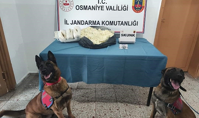 Peynir bidonunun içerisinde uyuşturucu madde ele geçirildi
