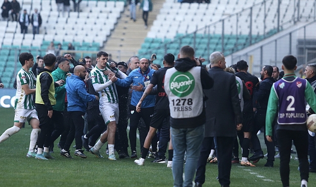 PFDK’dan Bursasporlu 7 futbolcuya men cezası