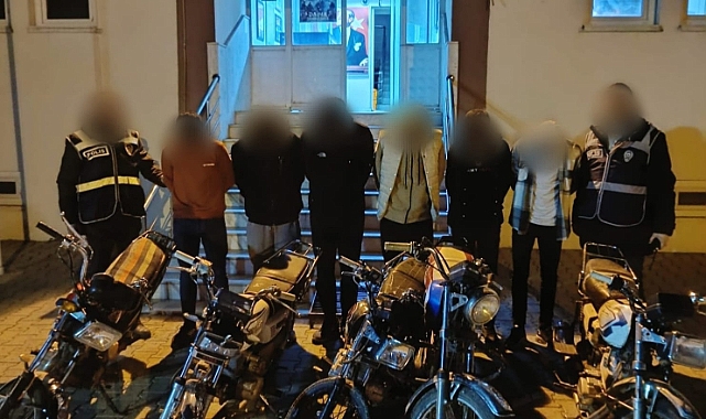 Şanlıurfa'da 5 motosikletin çalındığı olayda 6 gözaltı