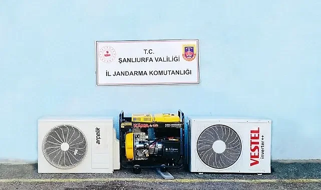Şanlıurfa'da baz istasyonu hırsızları yakalandı