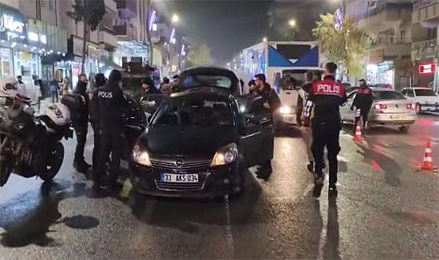 Şanlıurfa'da güvenli şehir uygulaması: 25 şahıs yakalandı