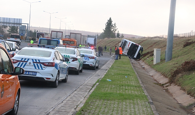Şanlıurfa’da otobüs ile tır çarpıştı: Çok sayıda yaralı