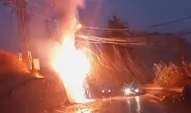 Şanlıurfa'da trafoda patlama