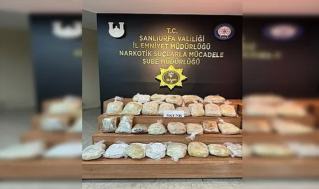 Şanlıurfa'da uyuşturucu operasyonu: 4 kişi gözaltına alındı