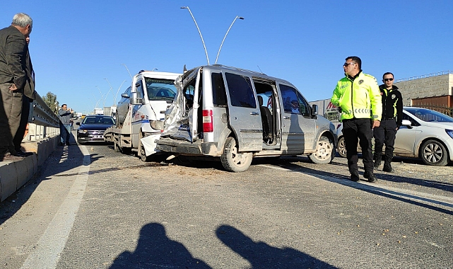 Şanlıurfa'da zincirleme trafik kazası: 7 yaralı