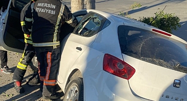 Tarsus’ta trafik kazası: 1 yaralı