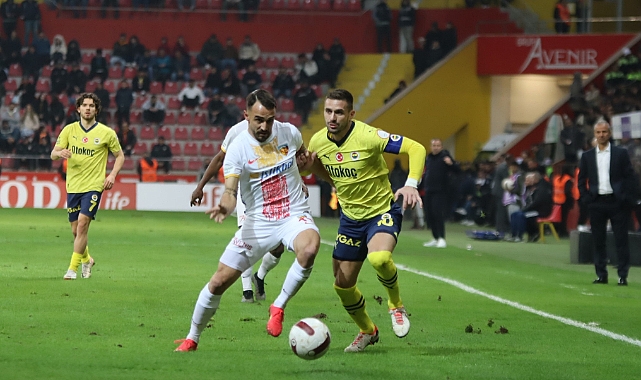 Trendyol Süper Lig: Kayserispor: 1 - Fenerbahçe: 2