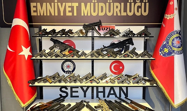 60 ruhsatsız silah ele geçirildi, 10 kişi tutuklandı