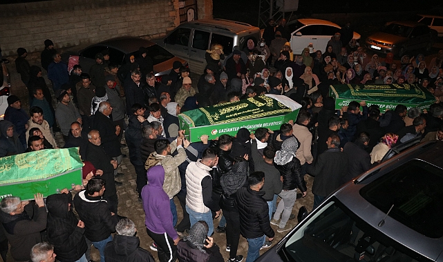 Aile faciasında ölenler Şanlıurfa’da defnedildi