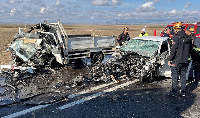 Feci trafik kazası: 1 ölü, 2 ağır yaralı