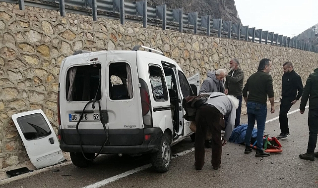 Feci trafik kazası: 6 yaralı