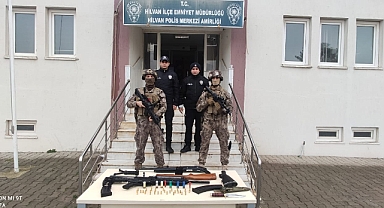 Hilvan'da aranan 9 şahıs yakalandı