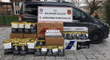 Kaçak tütün operasyonu: 2 gözaltı