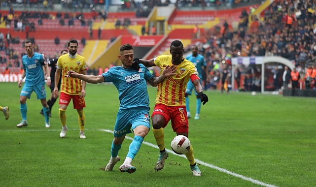 Kayserispor beşinci mağlubiyetini aldı