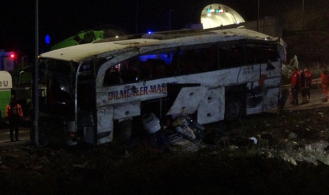 Otobüs kazasında ölenlerin kimliği belli oldu