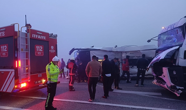 Otobüs kazasında ölenlerin kimliği belli oldu