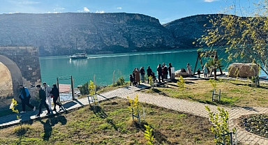 “Sakin Şehir” Halfeti’de yaz mevsimi yaşanıyor