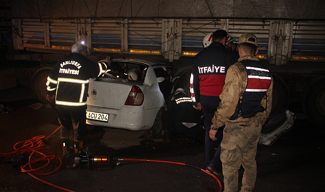 Şanlıurfa'da feci kaza: 3 ölü, 2 yaralı