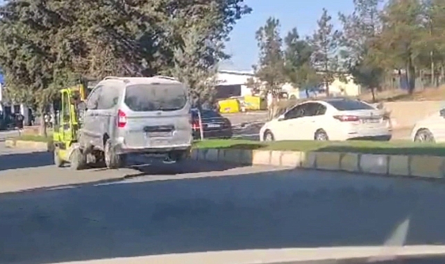 Şanlıurfa’da ilginç görüntü