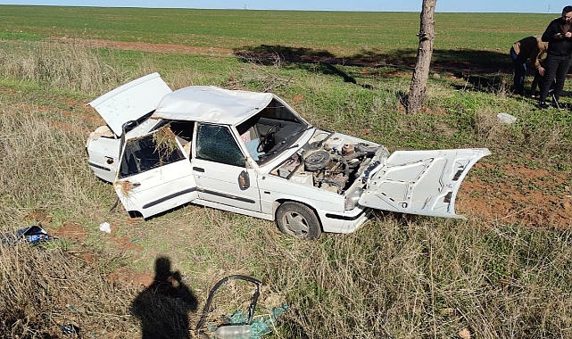 Şanlıurfa’da otomobil devrildi: 3 yaralı