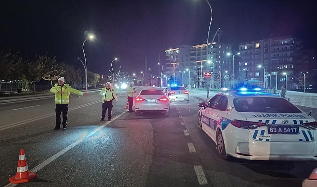 Şanlıurfa'da yılbaşında emniyet onlara göz açtırmadı!