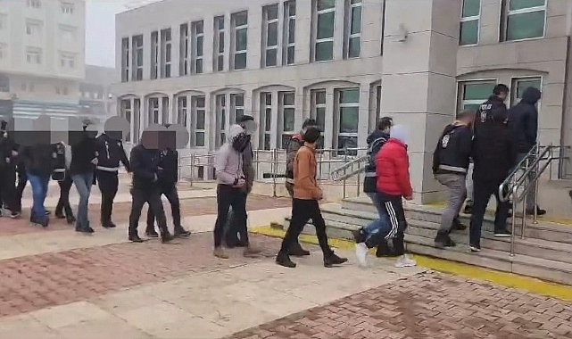 Şanlıurfa merkezli 10 ilde telefon dolandırıcılığı operasyonu: 29 tutuklama