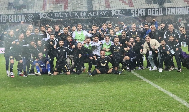 Şanlıurfaspor'u mağlup eden Altay, 3 maçlık galibiyet serisine imza attı