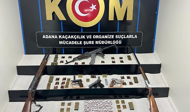 Silah ticareti yapanlar yakalandı, uzun namlulu silah ve tabancalar ele geçirildi