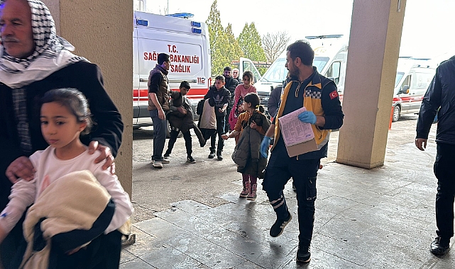 Siverek’te 55 öğrenci hastanelik oldu