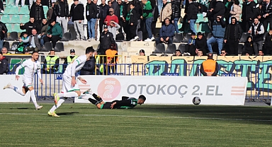 TFF 2. Lig: Denizlispor: 1 - Amedspor: 1
