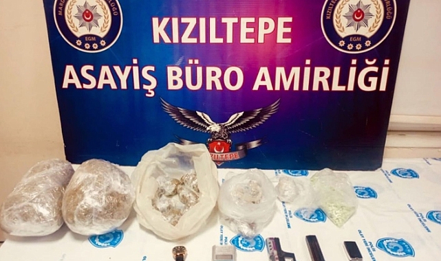 Uyuşturucu ve tabanca ele geçirildi: 1 tutuklama