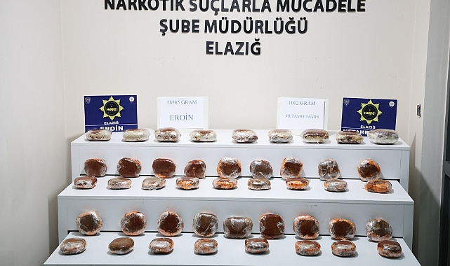 Uyuşturucuya büyük darbe: 29 kilo uyuşturucu ele geçirildi