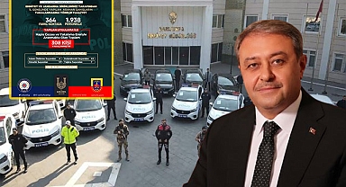 Vali Şıldak paylaştı! 308 kişi bu sefer yakayı ele verdi