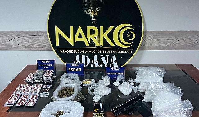 4 kilo metamfetamin ele geçirildi: 4 kişi tutuklandı
