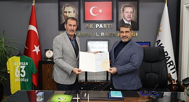 AK Parti Hilvan İlçe başkanı belli oldu!