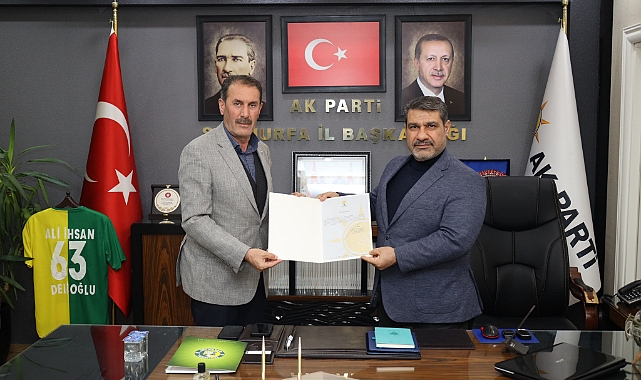 AK Parti Hilvan İlçe başkanı belli oldu!